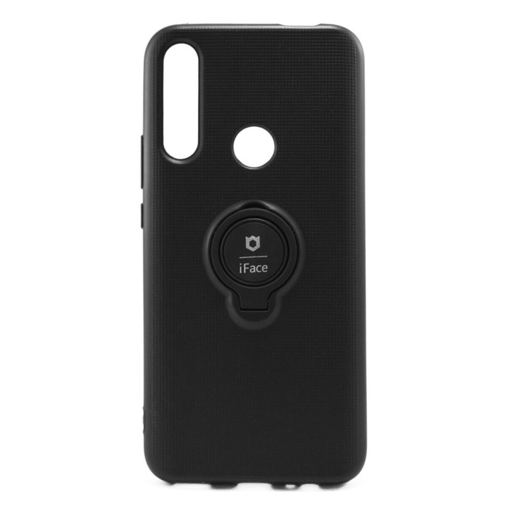 Чохол накладка iFace з кільцем для Huawei P smart Z, Y9 2019 Prime, Black