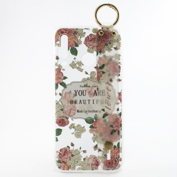 Силиконовый чехол накладка Epik Flowers для Huawei P30 Lite