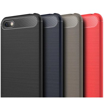 Чехол накладка Polished Carbon для Huawei Y5 2018 / Y5 Prime 2018