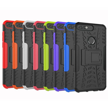 Бронированный чехол Armored Case для Huawei Y7 2018 / Huawei Y7 Prime 2018 / Honor 7C Pro
