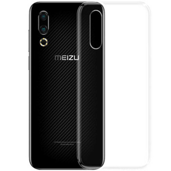 Прозорий силіконовий чохол Slim Premium для Meizu 16s