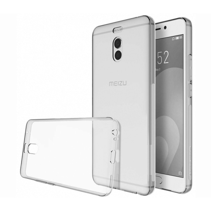 Прозрачный силиконовый чехол Slim Premium для Meizu M6 Note