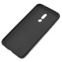Матовый чехол накладка Silicone Matted для Meizu 16th Plus, Black
