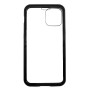 Накладка бампер магнит Bakeey Metal Frame 360 ° для Apple iPhone 12 Mini, Black
