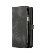 Чохол-гаманець CaseMe Retro Leather для Apple iPhone 12 Pro Max, Black