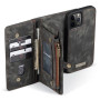 Чохол-гаманець CaseMe Retro Leather для Apple iPhone 12 Pro Max, Black