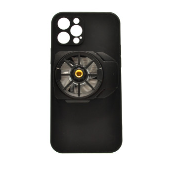 Чохол для iPhone 12 Pro з вентилятором MEMO DL-A4, Black
