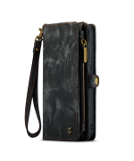Чехол-кошелек CaseMe Retro Leather для Apple iPhone 14 Plus, Black