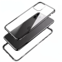Накладка бампер магнит Bakeey Metal Frame 360° для Apple iPhone 14 Pro Max, Black