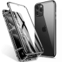 Накладка бампер магніт Bakeey Metal Frame 360° для Apple iPhone 14 Pro Max, Black