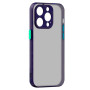 Чехол-накладка TPU Color Matte Case для Apple iPhone 14 Pro Max