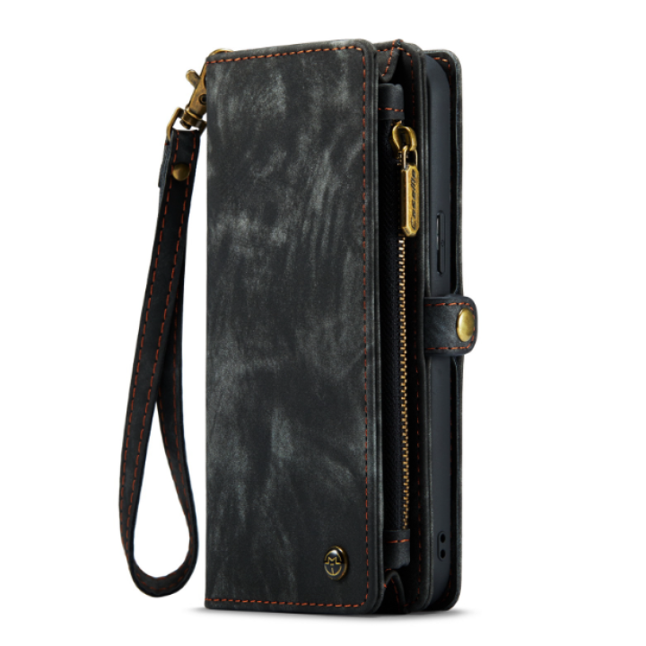 Чохол-гаманець CaseMe Retro Leather для Apple iPhone 14 Pro, Black