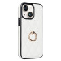 Чехол-накладка Lingge для Apple iPhone 15 с кольцом-держателем