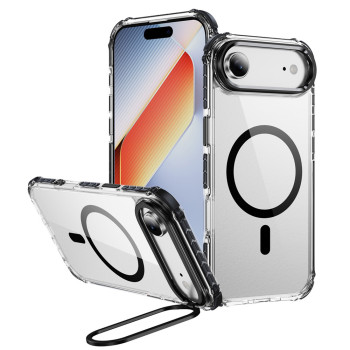 Чехол Rainbow Braid with Camera Stand для iPhone 17 Air с поддержкой беспроводной зарядки