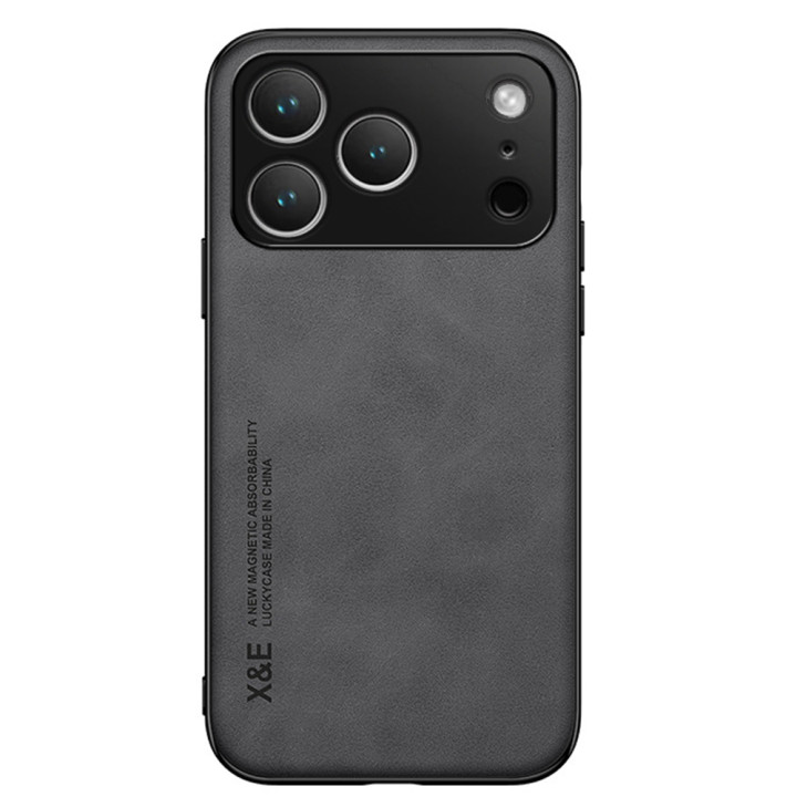 Чехол X&E для iPhone 17 Pro Max с металлической вставкой и защитой на камеру