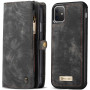 Чехол-кошелек CaseMe Retro Leather для Apple iPhone 11, Black
