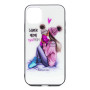 Чехол-накладка Glass Case Girls для Apple iPhone 11