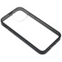 Накладка бампер магніт Bakeey Metal Frame 360° для Apple iPhone 13 Mini, Black