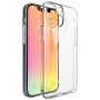 Прозрачный силиконовый чехол накладка Oucase для Apple iPhone 15, Transparent
