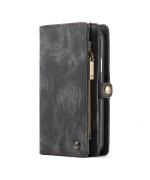 Чехол-кошелек CaseMe Retro Leather для Apple iPhone 13 Pro Max, Black