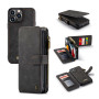 Чехол-кошелек CaseMe Retro Leather для Apple iPhone 13 Pro, Black