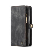 Чехол-кошелек CaseMe Retro Leather для Apple iPhone 13, Black