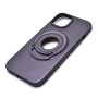 Чохол-накладка Omeve MagSafe Metal Stand для Apple iPhone 15 з металевим кільцем та висувною підставкою