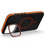 Матовый чехол - накладка Dual Color Camera Stand для iPhone 16