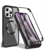 Чехол Double Shield 360 with Ring для iPhone 16 Pro