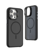 Матовый чехол - накладка Dual Color Camera Stand для iPhone 16 Pro