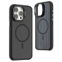 Матовий чохол – накладка Dual Color Camera Stand для iPhone 16 Pro Max фіолетовий