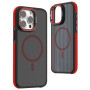 Матовий чохол – накладка Dual Color Camera Stand для iPhone 16 Pro Max фіолетовий