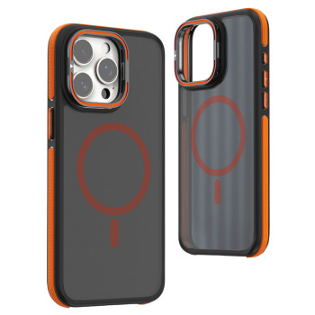 Матовий чохол – накладка Dual Color Camera Stand для iPhone 16 Pro Max