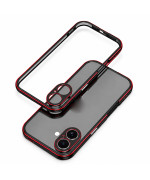 Чехол Metal Frame для iPhone 16 с защитой на камеру