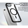 Чехол - накладка Ice Color Frame Magnetic Ring для iPhone 16e с магнитным кольцом
