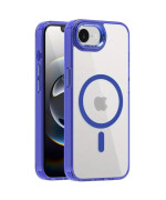 Чехол - накладка Ice Color Frame Magnetic Ring для iPhone 16e с магнитным кольцом