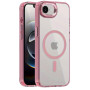 Чехол - накладка Ice Color Frame Magnetic Ring для iPhone 16e с магнитным кольцом