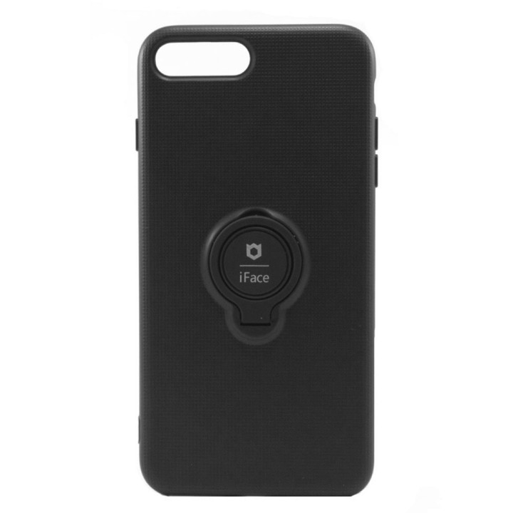 Чохол накладка iFace з кільцем для Apple iPhone 7 Plus / 8 Plus, Black