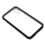 Накладка-бампер магніт Bakeey Metal Frame 360° для Apple iPhone X / XS, Black