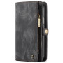 Чохол-гаманець CaseMe Retro Leather для Apple iPhone X / XS, Black