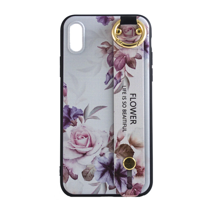 Чехол-накладка Fashion Flower Rope Case для Apple iPhone X / XS
