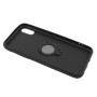 Чохол накладка iFace з кільцем для Apple iPhone X / XS 5,8", Black