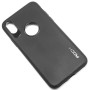 Силиконовый чехол накладка ROCK 0.3mm для Apple iPhone X / XS, Black