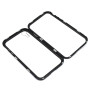 Накладка-бампер магніт Bakeey Metal Frame 360° для Apple iPhone XR, Black