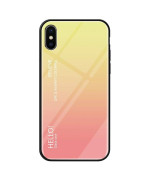 Чехол-накладка Gradient HELLO для Apple iPhone XS Max