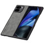 Кожаный чехол - накладка Fanoya для Google Pixel 10 Pro Fold синий