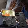 Чохол Jm Gold 360 для Google Pixel 10 Pro Fold з магнітним кільцем-підставкою