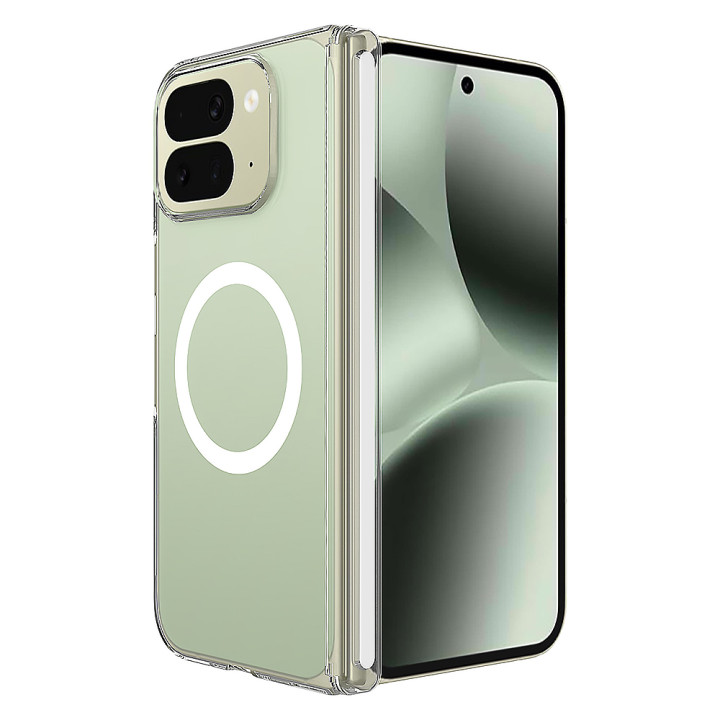 Чохол Omeve Glass Ring для Google Pixel 10 Pro Fold з магнітним кільцем