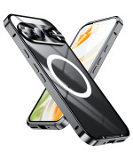 Чохол накладка Metal Glass для Google Pixel 10 Pro XL​ з металевим кільцем та додатковим захистом на камеру