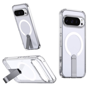 Чехол Color Matte with Metal Stand для Google Pixel 10 / 10 Pro с поддержкой беспроводной зарядки и выдвижной подставкой